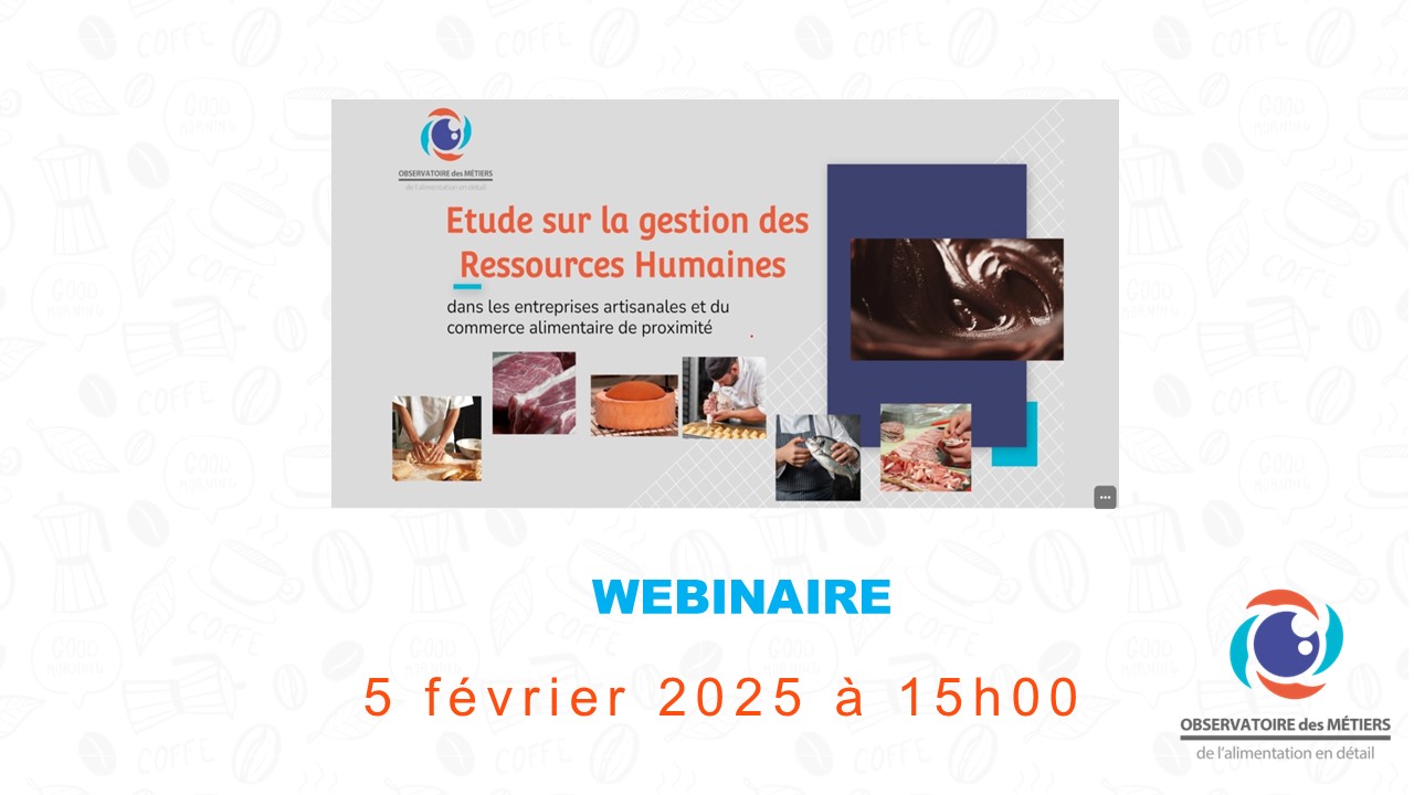 Webinaire présentation des résultats de l étude Pratiques RH dans